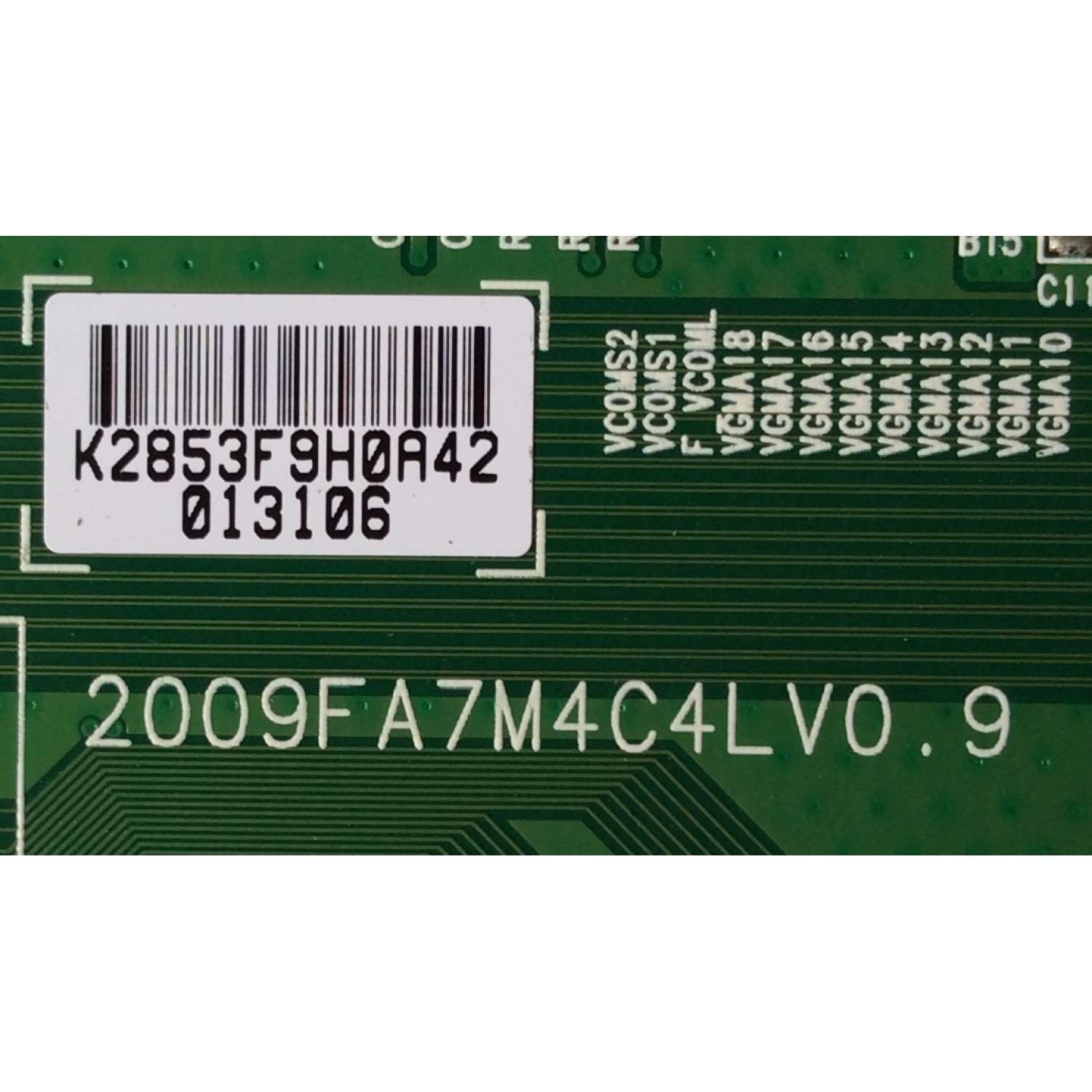 T-CON PARA TV SAMSUNG / NUMERO DE PARTE LJ94-02853F / 2009FA7M4C4LV0.9 / SUSTITUTAS 02719K 02845A 02719L 02850B 02362A 02851C 02859A 02851D 02859B 02851E 02860A 02852C 02860B 02852D 03155A 02852F 02863B 02852G 2853C 02853D / MODELO UN46B6000VFXZA SQ01 - Imagen 2