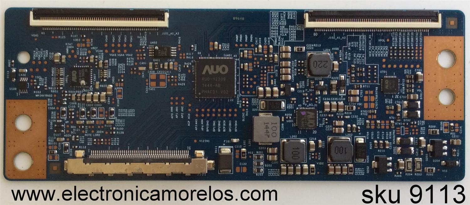 T-CON / VIZIO 55.43T01.C01 / T420HVN06.3 / 42T34-C03 / 5543T01C01 / MODELO E43-C2 LWZ2SEAR / D43-D2 LWZ2ULDS / D43-C1 LTTWSEAR / D43-C1 LTBWSEAR / PANEL T430HVN01.0 	 - Imagen 1