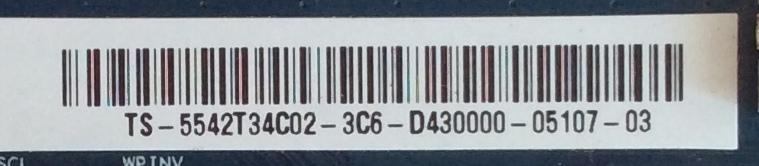 T-CON / SANYO 55.42T34.C02 / 42T34-C01 / 5542T34C02 / T420HVN06.1 / MODELO DP42D23 P42D23-03 / PANEL T420HVN05.1	 - Imagen 2