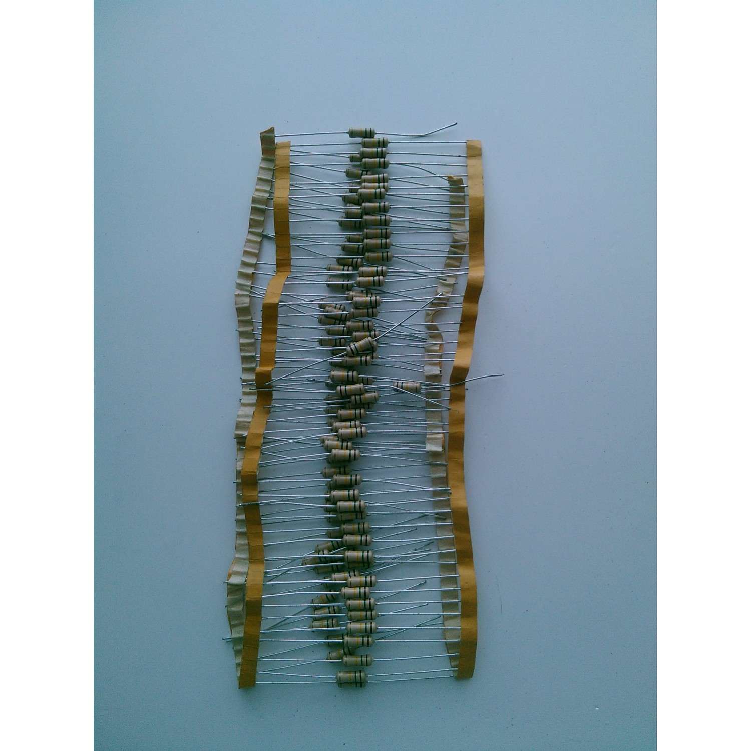 LOTE DE 100 PIEZAS DE RESISTORES / 150 KΩ. 1 W  - Imagen 2