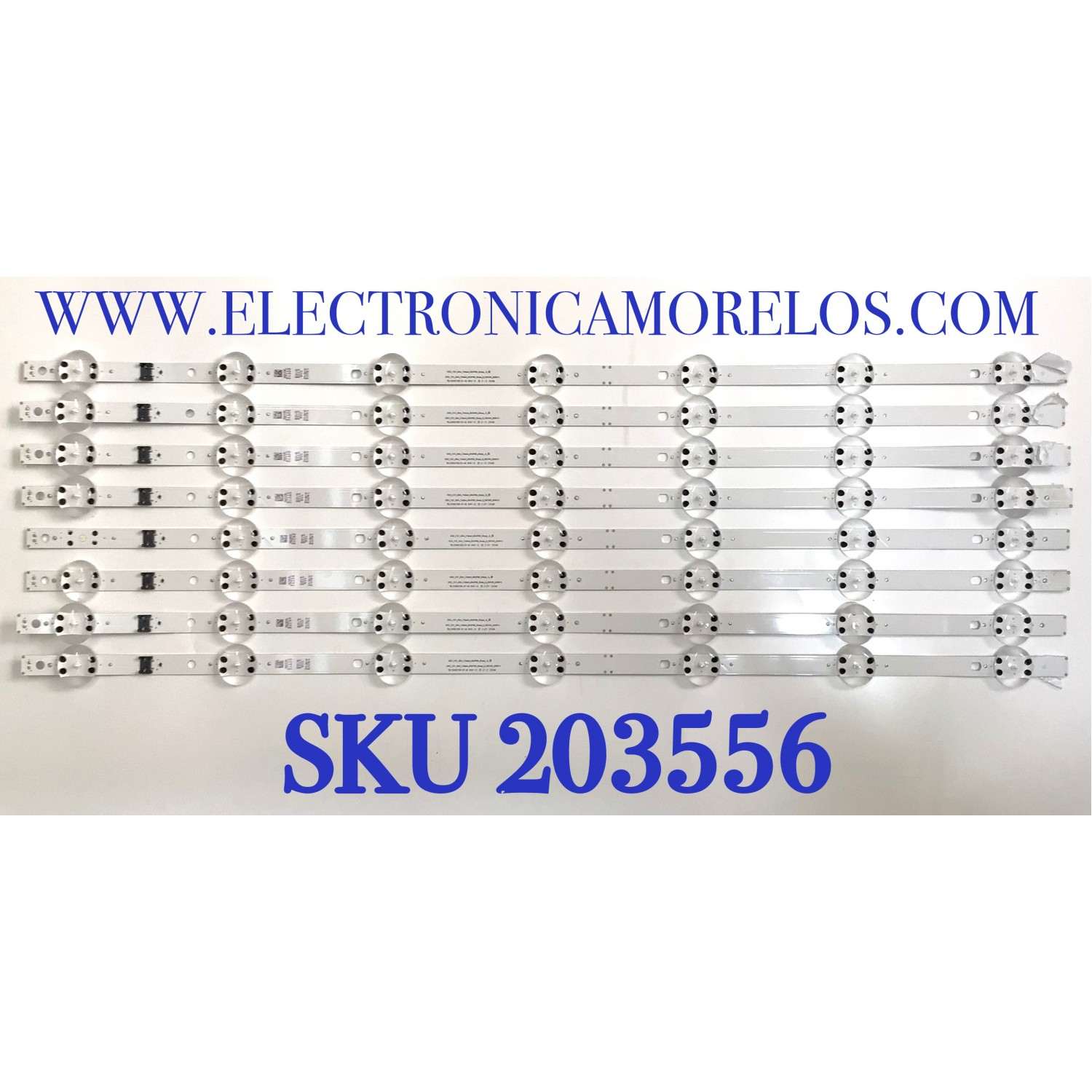 KIT DE LEDS PARA TV LG ( 8 PZ ) / NUMERO DE PARTE EAV65010501 / SSC_Y21_SLIM_TRIDENT_60UP80_Sharp_6_REV00 / E466169 / PANEL NC600TQG-VSKH1 / MODELO 60UP8000PUR / 60UP8000PUA.BUSMLKR