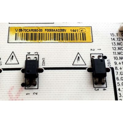 FUENTE DE PODER PARA TV VIZIO / NUMERO DE PARTE 09-70CAR060-00 / 1P-1143800-1011 / CAP07 PW BD PP  E700 / MODELO E700I-B3 / E700I-B3 LFTRRGBQ - Imagen 2