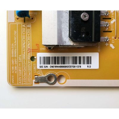 FUENTE DE PODER PARA TV SAMSUNG / NUMERO DE PARTE BN4400808A / BN44-00808A / L65S6N_FDY / DISPLAY V650DK2-QS3 REV.B1 / MODELOS UA60JU / UE60JU / UN65JU / UA65JU / UE65JU / UN60JU / UA65JU6400KXXV / UA65JU6400KXZN / MAS MODELOS EN DESCRIPCIÓN - Imagen 2