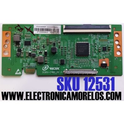 T-CON ORIGINAL PARA TV EVL / NUMERO DE PARTE ST550GS02-2 / DCBDU-C196C_02 / 8T03D26 / 8T03D26359CST / 22122201000278 / 2212 2201000278 / MODELO 55EVLS4