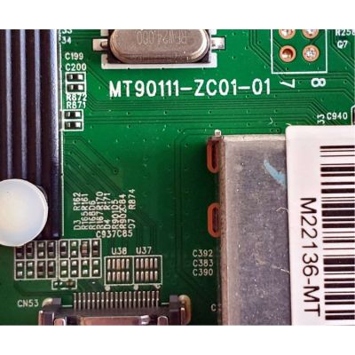 MAIN FUENTE COMBO ORIGINAL PARA TV ONN FHD ROKU TV / NUMERO DE PARTE 515C90111M21 / MT90111-ZC01-01 / 20220719 / 2010108794 / E022M610-C1 / PANEL V400HJ9-PE1 (C4) / DISPLAY V400HJ9-PE1 REV.C4 / MODELO 100097810 40" / 100058007 40" - Imagen 4