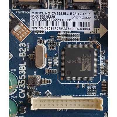 MAIN FUENTE (COMBO) PARA TV / NUMERO DE PARTE 10019320 / CV3553BL-B23 / 320021022110001 / CV3553BL-B23-12-1505 / 201701200951 / 76H0858 / PANEL BOEI236WX1 / DISPLAY HV236WHB-N00 / MODELO 24'' - Imagen 4