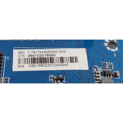 MAIN PARA TV WESTINGHOUSE / NUMERO DE PARTE 260102018580 / CV817-KH / 7.T817KH220000.0D0 / PANEL HK430WLEDM-JH4KH / DISPLAY PT430GT01-3 / MODELOS WR43UX4210 / WR43UX4212 / WR43UT4212 - Imagen 3