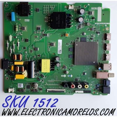 MAIN FUENTE (COMBO) PARA TV TOSHIBA·FIRE TV 4K·UHD·HDR / NUMERO DE PARTE 323767 / TPD.T962X3.PC702 / PANEL HD550Y1U51-T0LD\S0\SM\ROH / DISPLAY T550QVN10.0 / MODELO 55C350LU