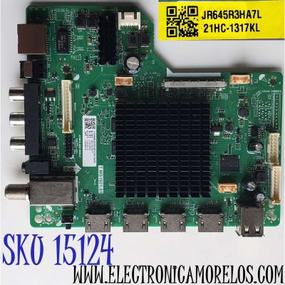 MAIN PARA TV WESTINGHOUSE·ROKU TV 4K·UHD·HDR / NUMERO DE PARTE 260102018070 / T.MS1801.81 / 4100239843 / 1000086930 / A22052520 / PANEL K650WLEDM-SHK1H / DISPLAY JR645R3HA7L / MODELO WR65UT4212