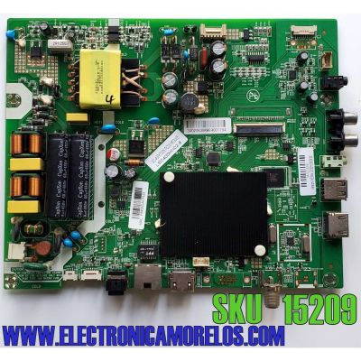 MAIN FUENTE ((COMBO)) PARA TV SEIKI FHD SMART TV / NUMERO DE PARTE 34020838 / SC-40FK700N / LSC400HN02-8 / 34020838KW84001194 / PANEL DLED40KJAH / DISPLAY LSC400HN02-804 / MODELO SC-40FK700N