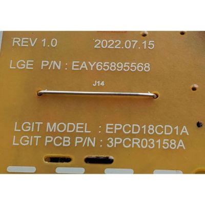 FUENTE DE PODER ORIGINAL PARA TV LG / NUMERO DE PARTE EAY65895568 / LGP6065AT-22U1 / 65895568 / 3PCR03158A / PANEL NC650TQG-ABKHJ / DISPLAY HV650QUB-F70 / MODELOS 65UR7800PSB / 65UR8000AUA / 65UR8750PSA - Imagen 2