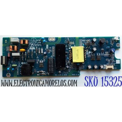 FUENTE DE PODER PARA TV WESTINGHOUSE / NUMERO DE PARTE PSA100D-1MF 600B-2 /  PS-100P-A-0056 / 99A31AL / PSA100D-1MF / 10001054669 / PANEL C430Y19-5C / DISPLAY V430DJ1-Q01 REV.D2B / MODELOS WR43UX4210 / RTRU4327-B-US