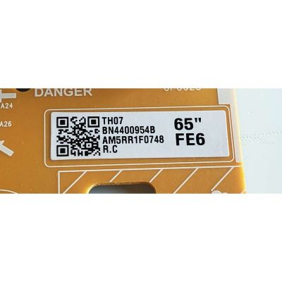 FUENTE DE PODER PARA TV SAMSUNG / NUMERO DE PARTE BN4400954B / BN44-00954B / F65E6_RHS / FE6 / MODELOS LH65W / LH65WMRWBGCXZA / LH65Q / LH65QBRNBGCXGO / LH65QBREBGCXZA - Imagen 4