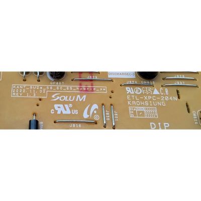 FUENTE DE PODER ORIGINAL PARA TV SAMSUNG / NUMERO DE PARTE BA58FA190 / KANT_SU2e_58_60_65_hybrid_pw / ETL-XPC-204N / 58INCH / PANEL CY-BC058HGCV4H / DISPLAY PT580GT03-1 VER.1.0 / MODELOS UN58TU690 / UN58TU690TFXZA XA11 / UN58CU7000 / UN58CU7000FXZX XD01 - Imagen 3