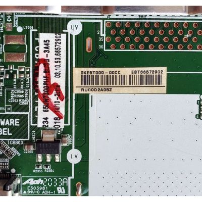 MAIN PARA TV LG 4K•UHD•HDR SMART TV / NUMERO DE PARTE EBT66572902 / EAX69083603 / EAX69083603(1.0) / 66572902 / PANEL NC650DQG-ABHXD / MODELO 65UN7300PUF / 65UN7300PUF.BUSGLKR - Imagen 2