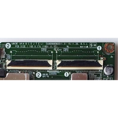 MAIN PARA TV LG 4K•UHD•HDR SMART TV / NUMERO DE PARTE EBT66572902 / EAX69083603 / EAX69083603(1.0) / 66572902 / PANEL NC650DQG-ABHXD / MODELO 65UN7300PUF / 65UN7300PUF.BUSGLKR - Imagen 3