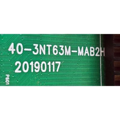 MAIN FUENTE ((COMBO)) PARA TV VIOS / NUMERO DE PARTE M8-NT72A17-MA200AA / 40-3NT63M-MAB2HG / IDF148347A / DISPLAY CC430LV1D VER.02 / MODELO 43'' - Imagen 4