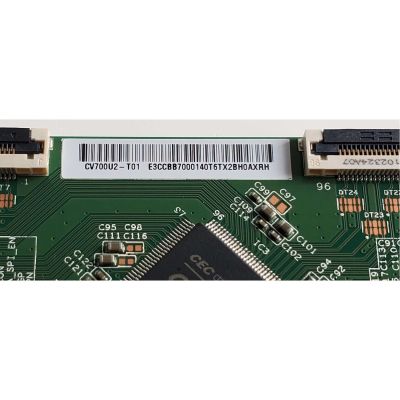 T-CON ORIGINAL PARA TV PHILIPS / VIZIO / NUMERO DE PARTE E3CCBB7000140 / CV700U2-T01 / PANEL LVU700CHDX E0024 / DISPLAY CV700U2-T01 REV:04 / MODELOS 70PFL5656 / 70PFL5656/F8 / 70PUL7553 / 70PUL7553/F7 / V705-J01 / V705-J01 LTCHJRZ / V4K70M-0801 - Imagen 3