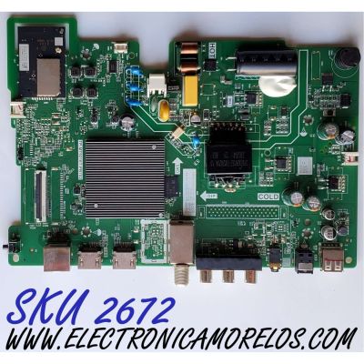 MAIN FUENTE (COMBO) PARA TV HISENSE ((ANDROID)) FHD / NUMERO DE PARTE 325124 / TP.MT9216T.PB702 / 220622 / 26275-325124-2310-G2251C402606R / PANEL JHD315Y1F61-TXL4\S0\GM\ROH\ / DISPLAY PT320CT01-3 VER.1.3 / MODELO 32A4FH 32A31FUA