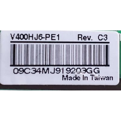 MAIN FUENTE (COMBO) PARA TV POLAROID / NUMERO DE PARTE 34020024 / 35022741 / 34020024KR91002767 / F845ADB2CC92 / DISPLAY V400HJ6-PE1 REV.C3 / MODELO 40T2F - Imagen 5