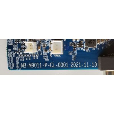 MAIN FUENTE COMBO PARA TV SHARP ORIGINAL FHD ROKU TV / NUMERO DE PARTE MB-M9011-P-CL-0001 / 2E08815A0 / ZB2A22WM063920 / E503744 / 18134210034 / PANEL C400Y19-5C / DISPLAY V400HJ9-PE1 REV.C4 / MODELO 2T-C40EF4UR - Imagen 2