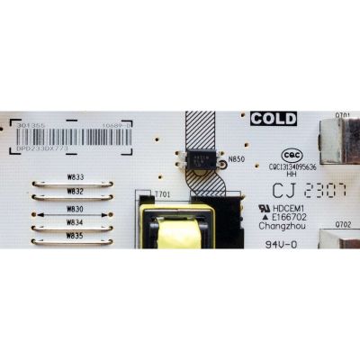 FUENTE DE PODER PARA TV HISENSE / NUMERO DE PARTE 301355 / RSAG7.820.10689/ROH / CQC13134095636 / 10689-D / E166702 / PANEL HD750Y1U72-TBL2K2 / HD750Y1U72-T0L2 / DISPLAY HV750QUB-F91 / MODELOS 75C350KU / 75R6E4 / 75A6G / 75A6H / 75A65H - Imagen 3