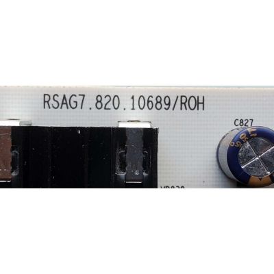 FUENTE DE PODER PARA TV HISENSE / NUMERO DE PARTE 301355 / RSAG7.820.10689/ROH / CQC13134095636 / 10689-D / E166702 / PANEL HD750Y1U72-TBL2K2 / HD750Y1U72-T0L2 / DISPLAY HV750QUB-F91 / MODELOS 75C350KU / 75R6E4 / 75A6G / 75A6H / 75A65H - Imagen 4