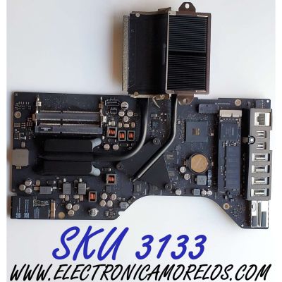 TARJETA MADRE PARA COMPUTADORA IMAC APPLE / NUMERO DE PARTE A005008NN1590-04 / 9K05209 / CON PROCESADOR 2.7GHZ. QUAD-CORE INTEL CORE I5 / MODELO A1418 21,5" (2013)
