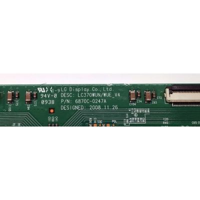 T-CON PARA TV VIZIO / NUMERO DE PARTE 6871L-1579A / 6870C-0247A / 0940-0000-3070 / PANEL´S LC370WUE (SB)(A1) / LC370WUE (SB)(B2) / MODELOS NS-L37Q-10A / 37LH30 / 37LH30-UA / 37LH3000-ZA / 37LF7700-ZC / VL370M / VL370M LUKEFBK - Imagen 2