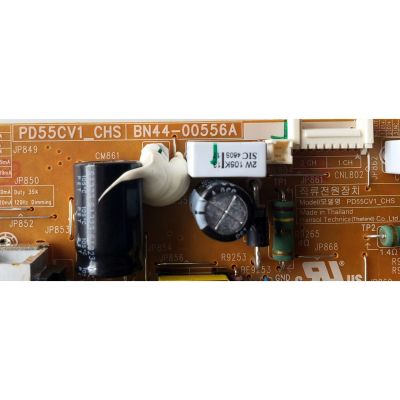 FUENTE DE PODER PARA TV SAMSUNG / NUMERO DE PARTE BN44-00556A / PD55CV1_CHS / BN4400556A / PANEL LTJ550HW13-V / MODELOS UA55EH / UN55FH6030 / UA55EH6030 / UN55FH6030 / UA55EH6030 / UN55FH6030 / UN55EH6070 / UA55EH6030 / MAS MODELOS EN DESCRIPCIÓN - Imagen 2