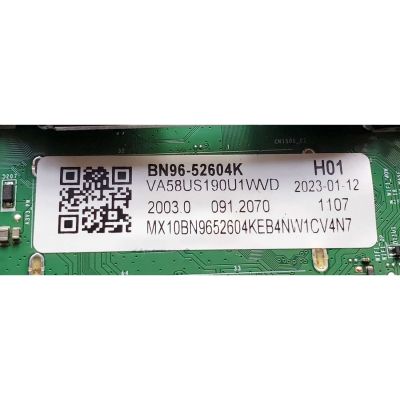 MAIN ORIGINAL PARA TV SAMSUNG 4K UHD HDR SMART TV / NUMERO DE PARTE BN96-52604K / BN9652604K / KANT_SU2E_AU7000 / G5334CQT1U / PANEL CY-BT058HGEV1H / MODELO UN58TU700D / UN58TU700DFXZA BA12 / UN58TU690TFXZA BA12 - Imagen 5