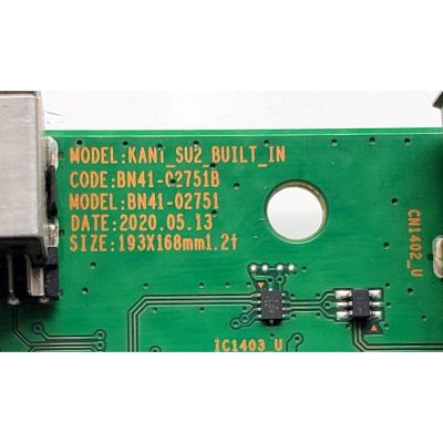 MAIN PARA TV SAMSUNG 4K·UHD / NUMERO DE PARTE BN94-15556B / BN41-02751B / BN97-17016B / BN41-02751B-000 / BN9415556B / PANEL CY-BT065HGLV3H / DISPLAY LSF650FN09-Q01 / MODELO LH65B / LH65BETLGFXGO / LH65BETLGFXGO FA01 - Imagen 3