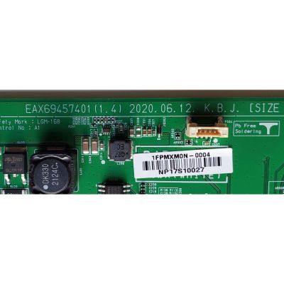 MAIN PARA MONITOR LG / NUMERO DE PARTE EAX69457401 / EAX69457401(1.4) / NP17S10027 / 32GN650 / PANEL SEM320F0(AD0-M12) / MODELO 32GN650-BY / 32GN650-BY.AUSUMKM - Imagen 2
