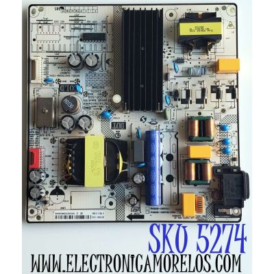 FUENTE DE PODER PARA TV HKPRO / NUMERO DE PARTE 81-PBE121-H170001 / SHG7504B-101H / DLBB567 / SHG7504B-101HA / 20220914 / CQC14134104969 / SHG7504B / DISPLAY ST6451D06-3 VER.2.1 / MODELO HKP65RUHD1