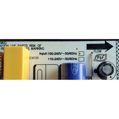 FUENTE DE PODER PARA TV HKPRO / NUMERO DE PARTE 81-PBE121-H170001 / SHG7504B-101H / DLBB567 / SHG7504B-101HA / 20220914 / CQC14134104969 / SHG7504B / DISPLAY ST6451D06-3 VER.2.1 / MODELO HKP65RUHD1 - Imagen 3