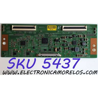 T-CON PARA TV HISENSE / NUMERO DE PARTE LJ94-30637C / 13VNB_S60TMB4C4LV0.0 / 991S1MV-0S / 30637C / PANEL HD480DF-B32\GM\BBY\ROH / LSC480HN05-B01 / MODELOS E480I-B2 LWZQPODQ / E480I-B2 / 48H5 / NS-48D510NA15 / NS-48D420NA16