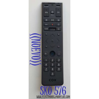 CONTROL UNIVERSAL PARA TV ((MARCA COX)) ((ORIGINAL))  ((NUEVO)) CON COMANDO DE VOZ / NUMERO DE PARTE XR15-RF / P17069-C1 / MG3-43523 / R34352BB00-00004 / L212101-3 / FAVOR DE REVISAR NUESTRA DECRIPCIÓN