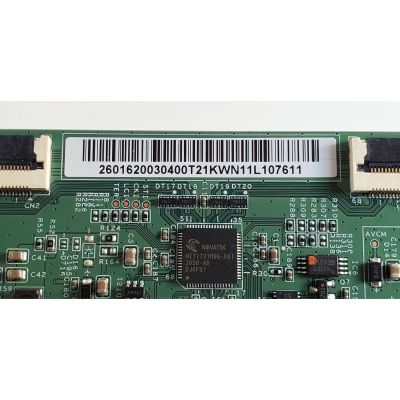 T-CON PARA TV SAMSUNG / NUMERO DE PARTE 2601620030400 / 2601620080400T62  / PT430CT02-3-C-6 / E88441 / DISPLAY PT430CT02-3 VER.1.1 / MODELOS UA43N5001 / UA43N5003 / UN43T5300 / LH43BETMLGKXZX XD05 - Imagen 3