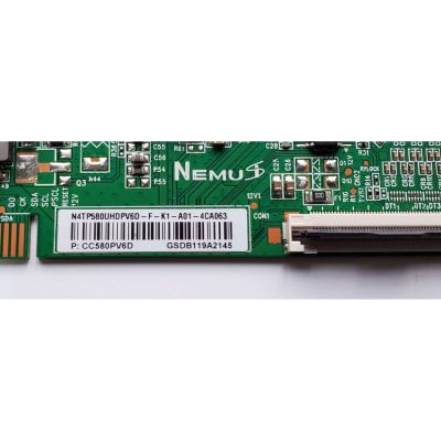 T-CON ORIGINAL PARA TV HKPRO / NUMERO DE PARTE N4TP580UHDPV6D / CC580PV6D / N4TP580UHDPV6D-F / N4TP580UHDPV6D-F-K1-A01 / CC500PV6D / ST7461D01-7-C-4 / ST4251D01-7 / ST6451D02-C / ST5461D11-4 / PT500GT02-1 / DISPLAY CC580PV6D VER.01 / MODELO HKP58UHD7 - Imagen 3