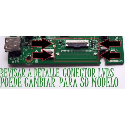 MAIN FUENTE ((COMBO)) PARA TV TCL / NUMERO DE PARTE 08-CH32TML-LC200AA / 40-MS14X1-MPB2HG / MST14X1 / V8-ST14K01-LF1V1367 / GTO002188A / 08-MST1421-MA200AA / 08-MST1421-MA300AA / MODELO 32S335 - Imagen 2