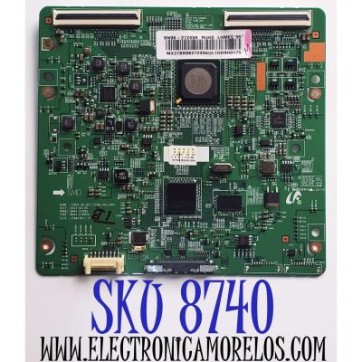 T-CON PARA TV SAMSUNG / NUMERO DE PARTE BN96-27249A / BN41-01892A / BN97-06783B / BN9627249A / PANEL LTJ550HW13-V / MODELOS LH55EDCPLBC/XD / UN55FH6030CXZA / UN55FH6030FXZC / UN55EH6030GXPE / LH55MDCPLGC/XD / UN55FH6030FXZA / MAS MODELOS EN DESCRIPCIÓN