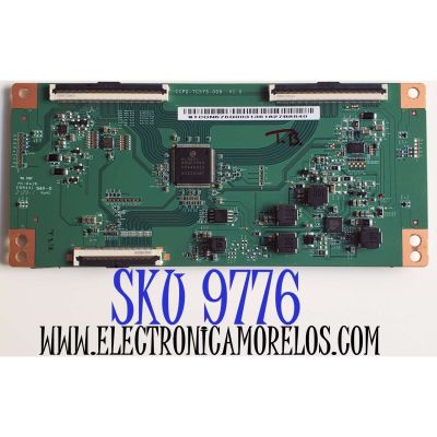 T-CON ORIGINAL PARA TV ONN / NUMERO DE PARTE STCON575G003 / CCPD-TC575-009 V1.0 / STCON575G-003 / STCON575G0031351827B / PANEL TPT580WR-PV5D.K REV:S03G / DISPLAY CC580PV5D VER.06 / MODELO 100069454 58" / RTRU5827-UC