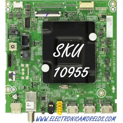 MAIN PARA TV HISENSE·ROKU TV 4K·UHD·HDR / NUMERO DE PARTE 289605 / RSAG7.820.11135/ROH / 289604 / 75A53FUR / PANEL HD750Y1U71-TA2 / DISPLAY HV750QUB-F90 / MODELO 75R6E4 75A53FUR