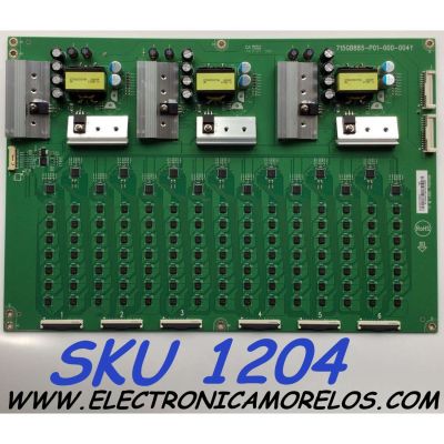 LED DRIVER PARA TV VIZIO / NUMERO DE PARTE LNTVKT12ZXAG1 / 715GB885-P01-000-004Y / KT12XZAG1 / PANEL TPT750WR-QUBS7A.K REV:SN2PB / MODELO P75Q9-J01 LTYUH7
