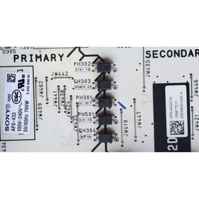 FUENTE DE PODER PARA TV SONY / NUMERO DE PARTE 100677211 / 100627111 / 202001738 / APS-433(CH) / PANEL HDAS075DTU02 / MODELO XBR-75Z8H / XBR75Z8H - Imagen 2