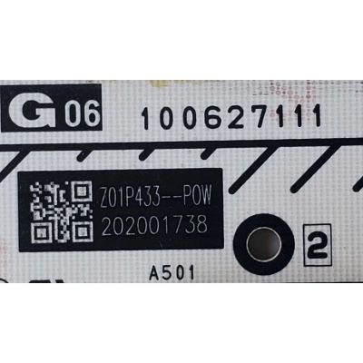 FUENTE DE PODER PARA TV SONY / NUMERO DE PARTE 100677211 / 100627111 / 202001738 / APS-433(CH) / PANEL HDAS075DTU02 / MODELO XBR-75Z8H / XBR75Z8H - Imagen 3