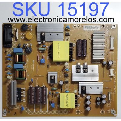 FUENTE DE PODER PARA TV VIZIO / NUMERO DE PARTE PLTVGY703XAF9 / 715G8460-P02-001-002H / (X)PLTVGY703XAF9 / PANEL TPT500J1-HVN07.U REV:S500M / MODELO D50F-F1 LTMWVTOU