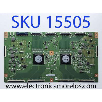 T-CON PARA TV SMART TV SONY / NUMERO DE PARTE 5575T15C05 / 75T15 C07 CTRL / 55.75T15.C05 / UT-55T15C05-02J-8213556-0002X-08 / PANEL HDAS075DTU02 / DISPLAY T750MVR01.1 / MODELO XBR-75Z8H / XBR75Z8H