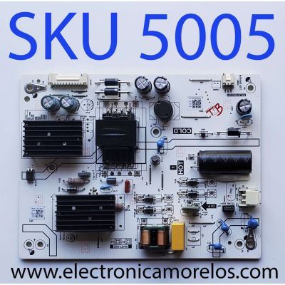 FUENTE DE PODER PARA TV INSIGNIA / NUMERO DE PARTE 050006211400 / PW.A75W2.601 / P22061338-0A00602 / 86I695N6W00LU00 / MODELO NS-39F201NA23