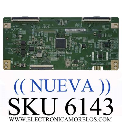T-CON PARA TV PHILIPS (( NUEVA )) / NUMERO DE PARTE 44-9771680O / 47-6021287 / C-PCB_HV650QUB / HV650QUBV9F / PANEL HV650QUB-N9E / MODELO 65PFL5604/F7 A / 65PFL4864/F7 C	